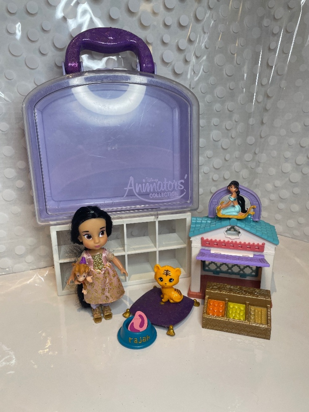 Disney Animators Collection Mini Doll "Princess Jasmine" Playset